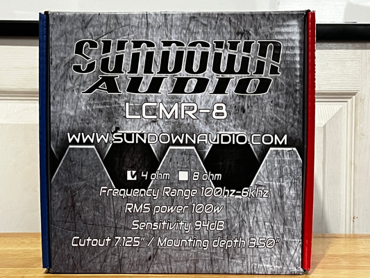 Sundown Audio LCMR-8 100 Watt Pro Audio Midrange Speaker